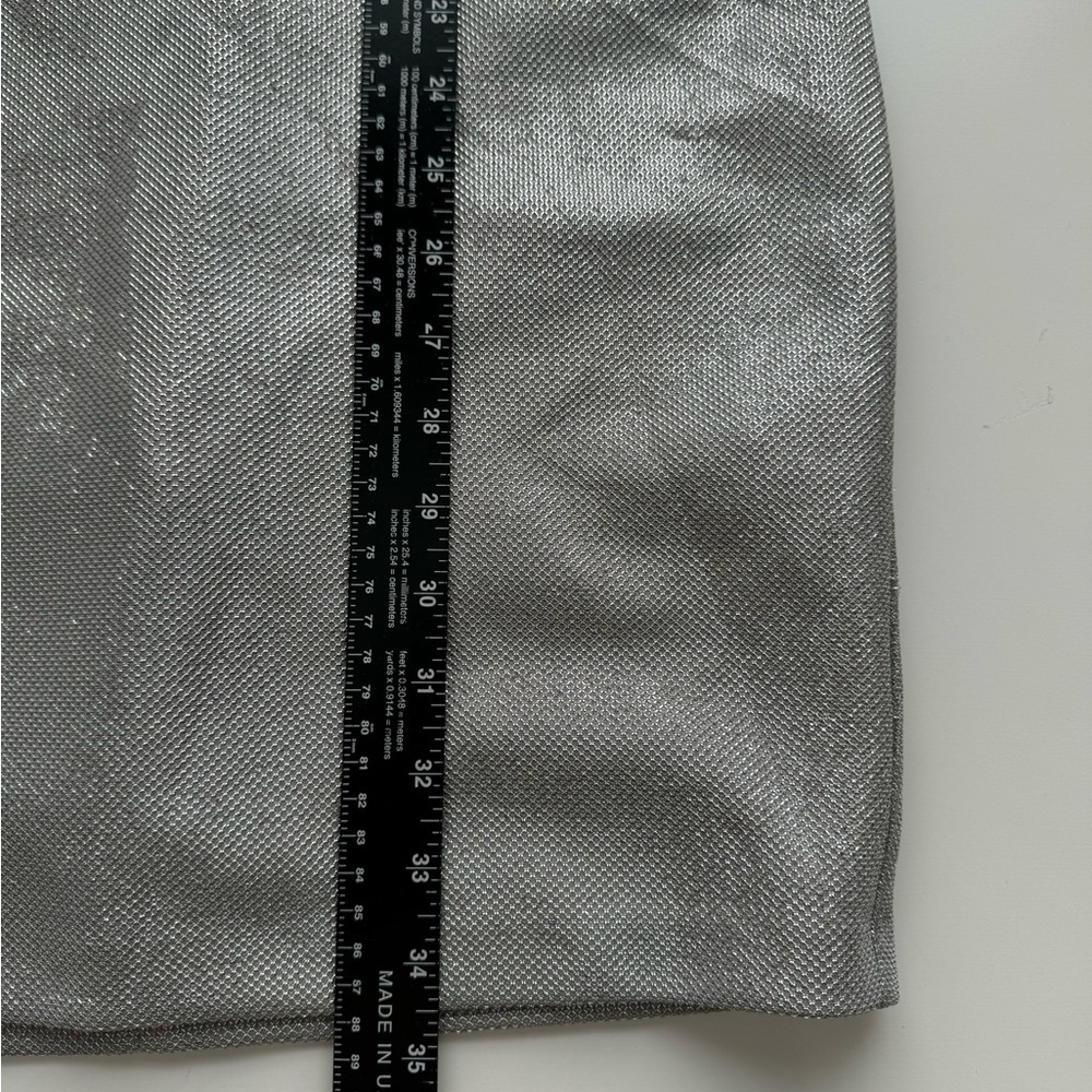 Express Silver Cutout Sheath Dress‎ Size 8 - Picture 6 of 11